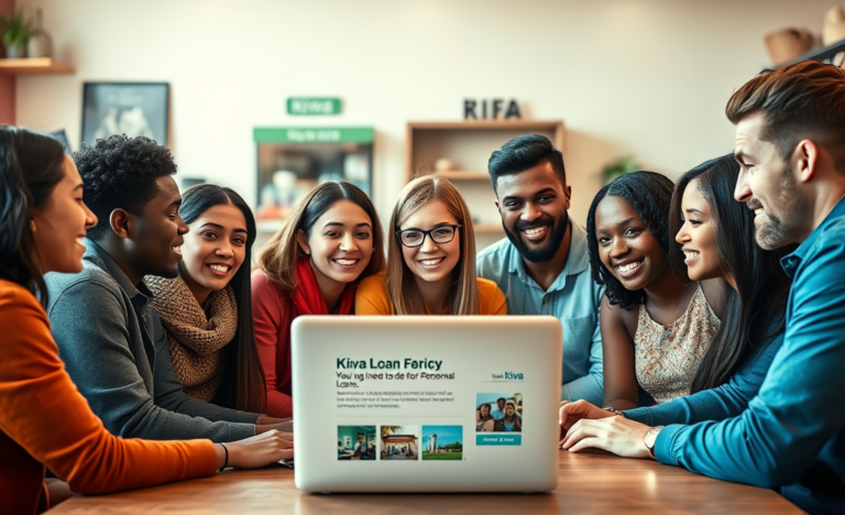 Kiva personal loan financial help